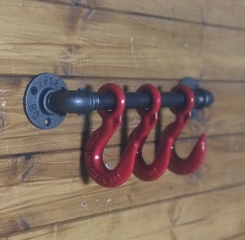 Urban Industrial Coat Hook Multiple Sizes 1234 or 5 Hooks Etsy UK