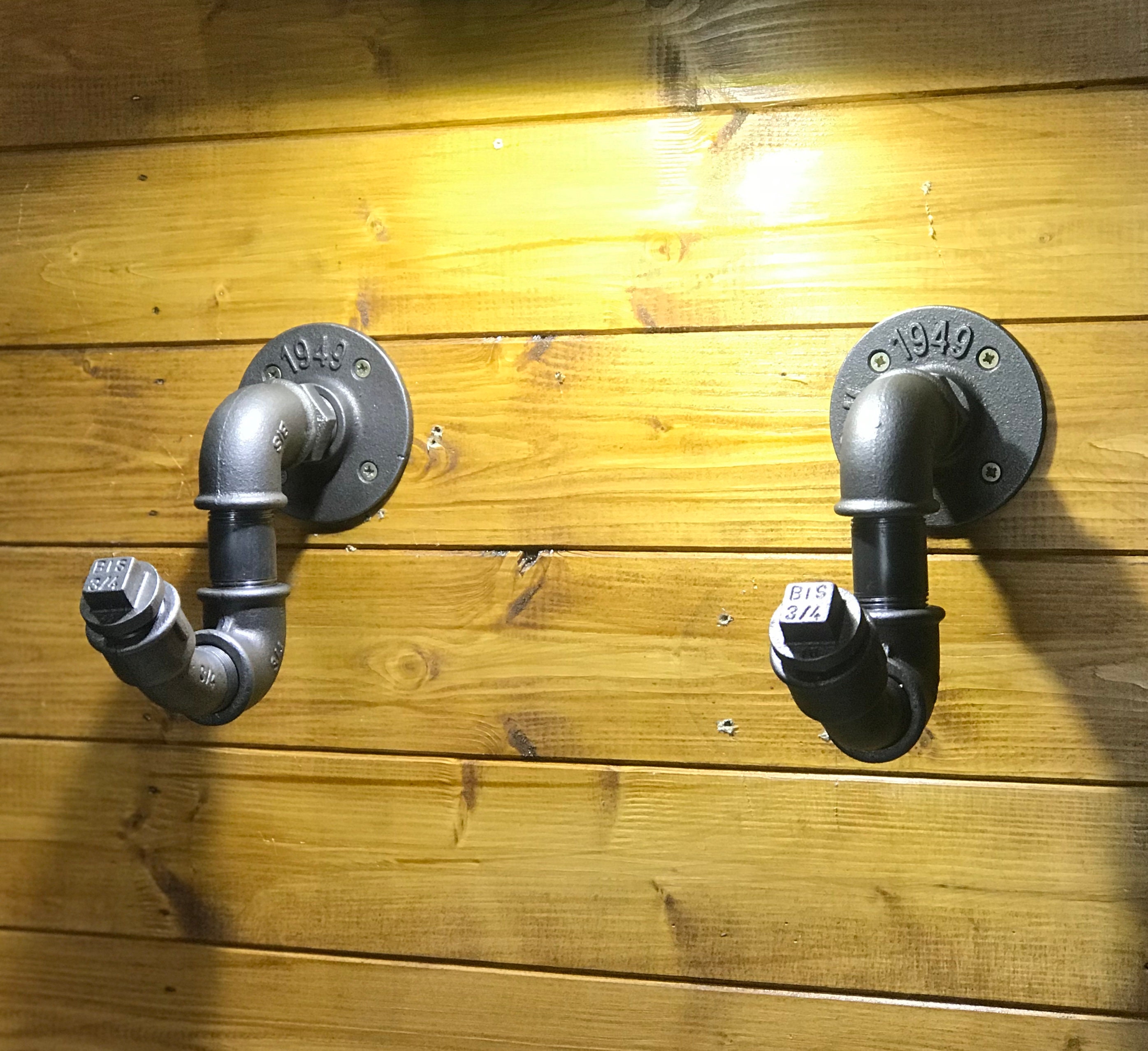 Medium Urban Industrial Coat Hookkitchen Hook Garage Hook Etsy UK