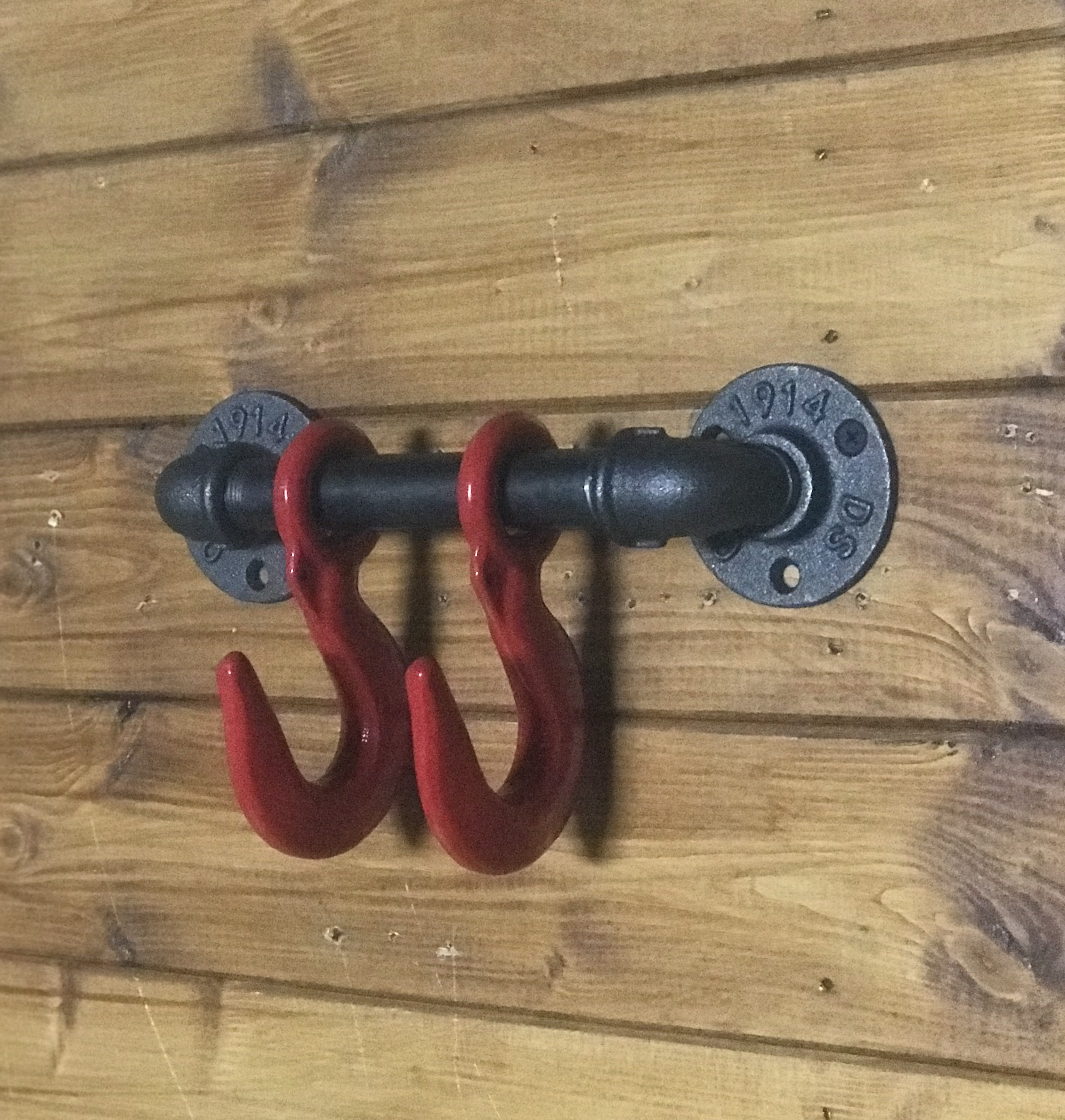 Urban Industrial Coat Hook Multiple Sizes 1234 or 5 Hooks Etsy UK