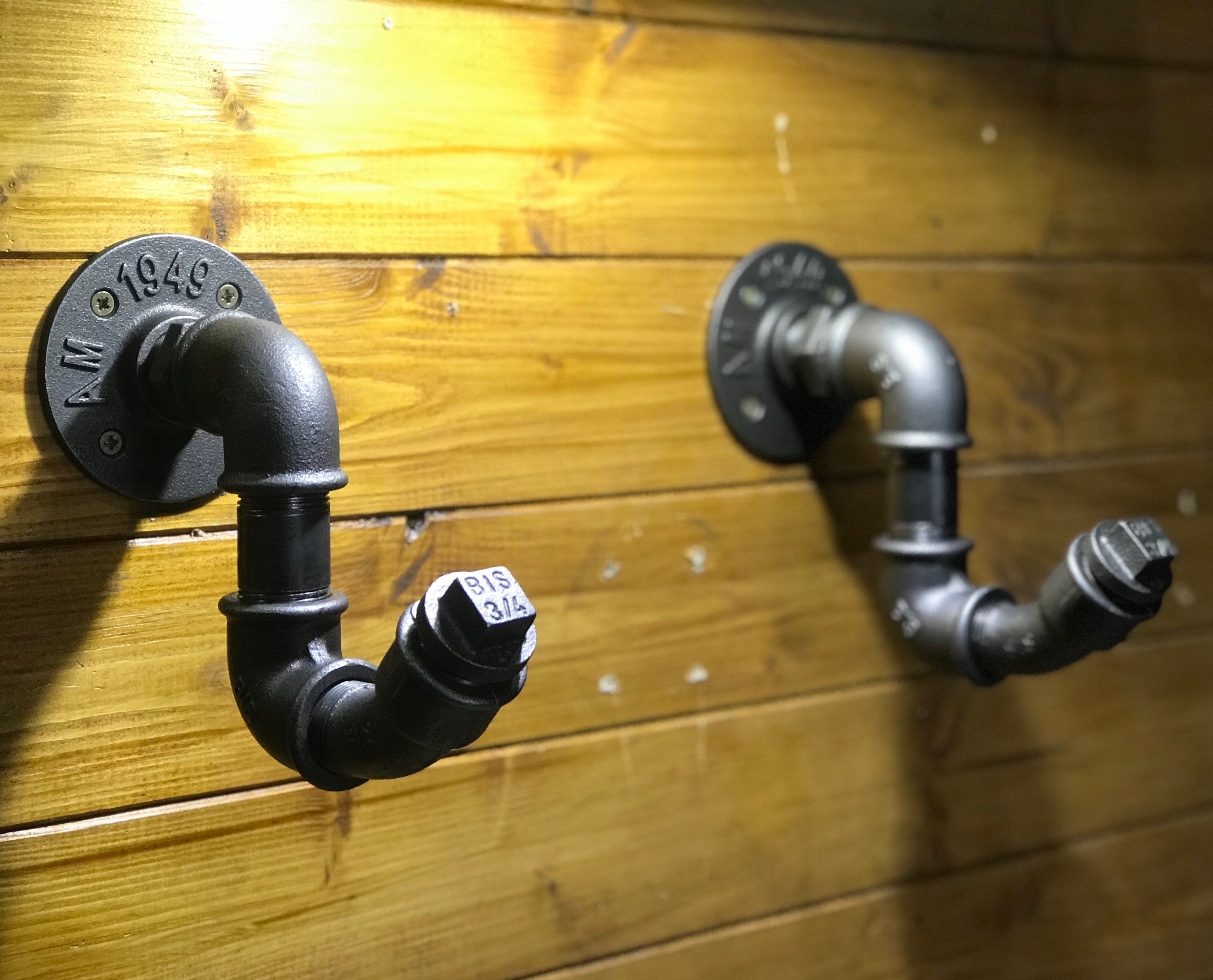 Medium Urban Industrial Coat Hookkitchen Hook Garage Hook Etsy UK