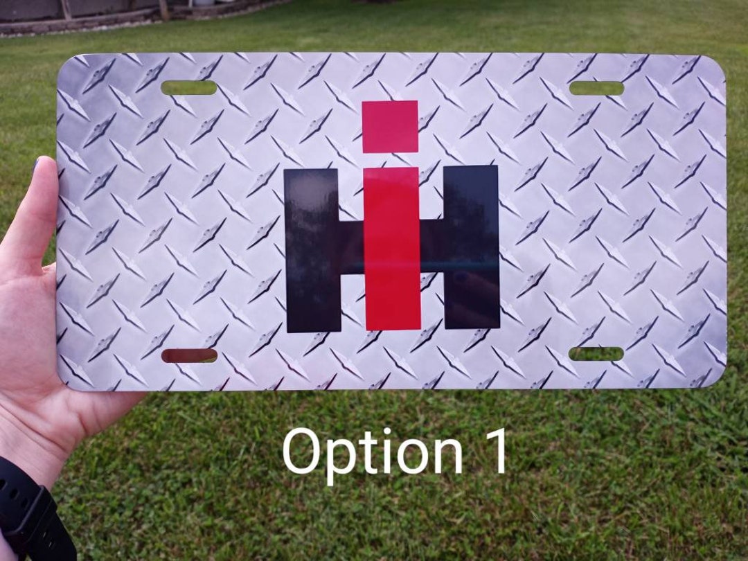 Tractor License Plate/international Harvester/ih Etsy