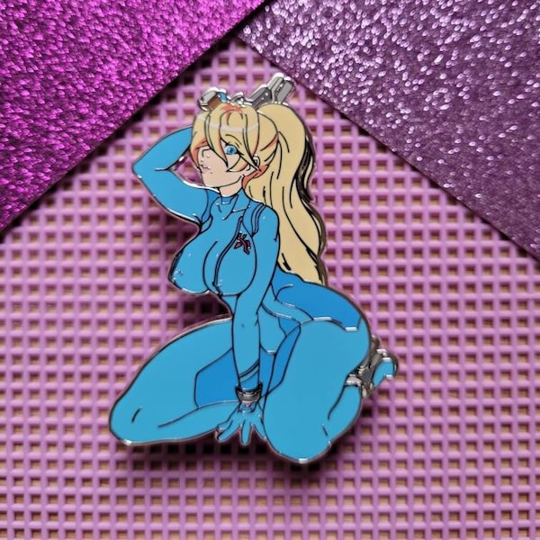 Space Babe Hard Enamel Pin