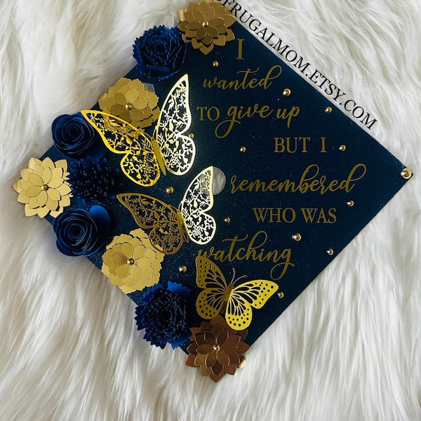 Graduation Cap Topper, Graduation Cap Decor, Cap Topper, Graduation Cap Design, Flower Graduation Cap, Grad Cap Topper, Custom Grad Cap