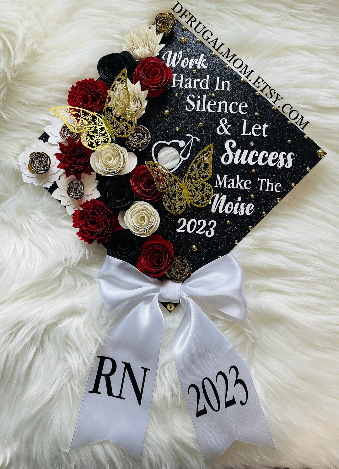 Grad Topper Graduation Cap Topper | Graduation Cap Decor | Cap Topper | Graduation ...