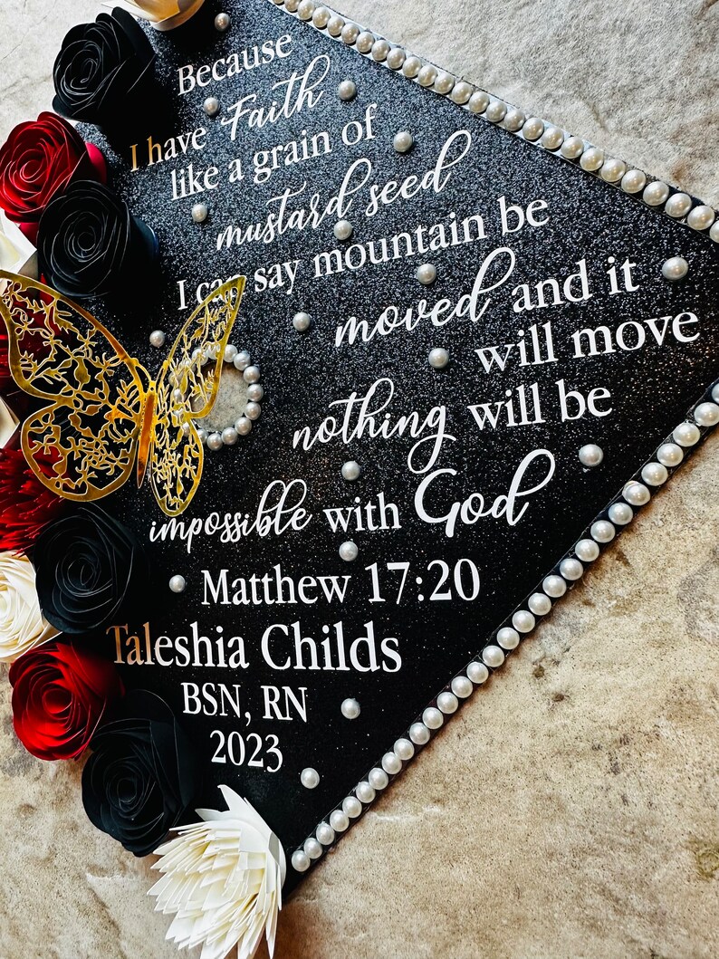 Graduation Cap Moving Graduation Cap Decor | Graduation Cap Topper | DIY Captopper | Cap ...