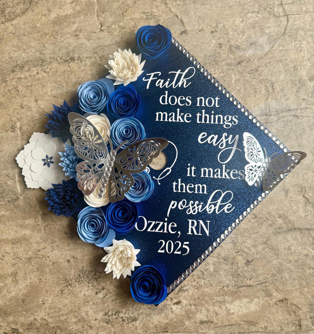Grad Topper Graduation Cap Topper, Graduation Cap Decor, Cap Topper, Graduation Cap ...