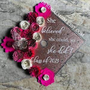 Graduation Cap Topper |  Graduation Cap | Graduation Cap Decoration | Grad Cap Topper | Custom Graduation Cap | Nurse Cap Topper | Grad Cap