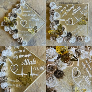 Custom Cap Topper | Graduation Cap Decor |  Graduation Cap Topper | Cap Topper | Graduation Cap Design | Graduation Cap | Grad Cap Topper