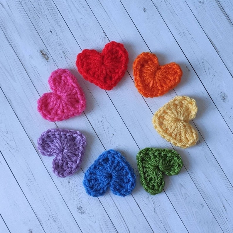 Cœur câlin dans une pochette, Cadeau attentionné, Cadeau câlin au crochet, Un ami spécial, Cadeau tu m'as manqué, Cadeau je t'aime, Je pense à vous, Premier jour d'école, Câlin image 3