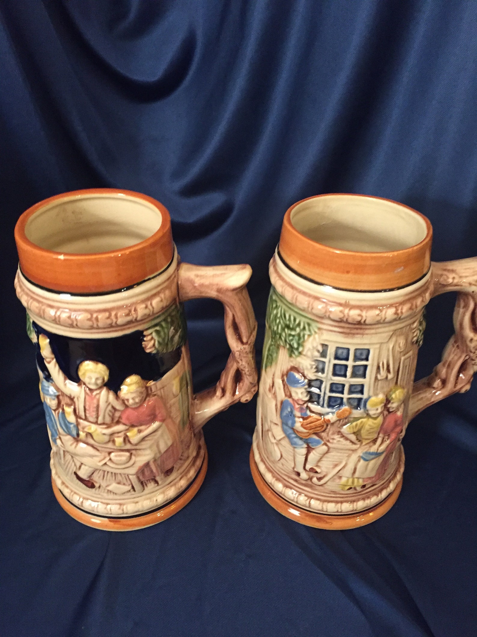 Vintage Beer Steins Made in Japan Vintage Japanese Steins Etsy.de