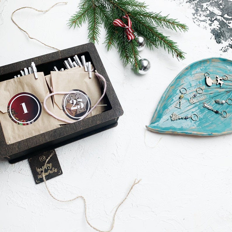 Stitch Marker Advent Calendar 2020 Gift For A Knitter Etsy