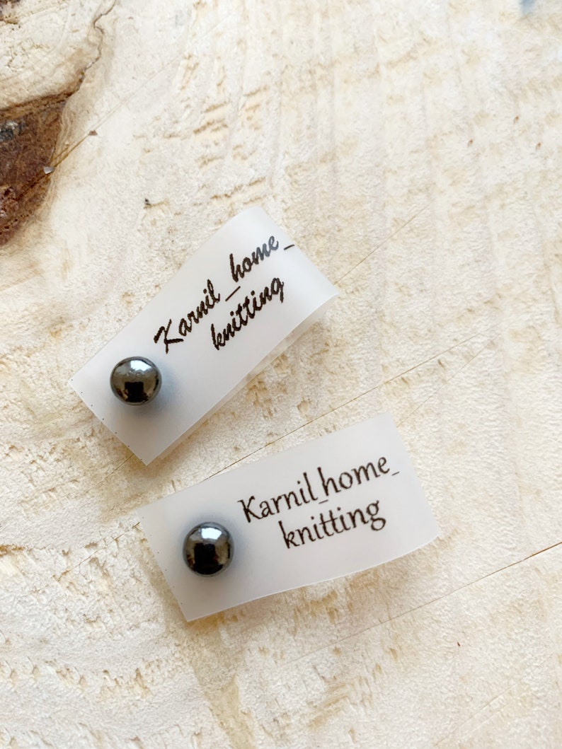 Personalized  knitting Silicone tags ,  silicone label, knitting tag, knitting label, custom tag, rivet tags, tags for handmade items