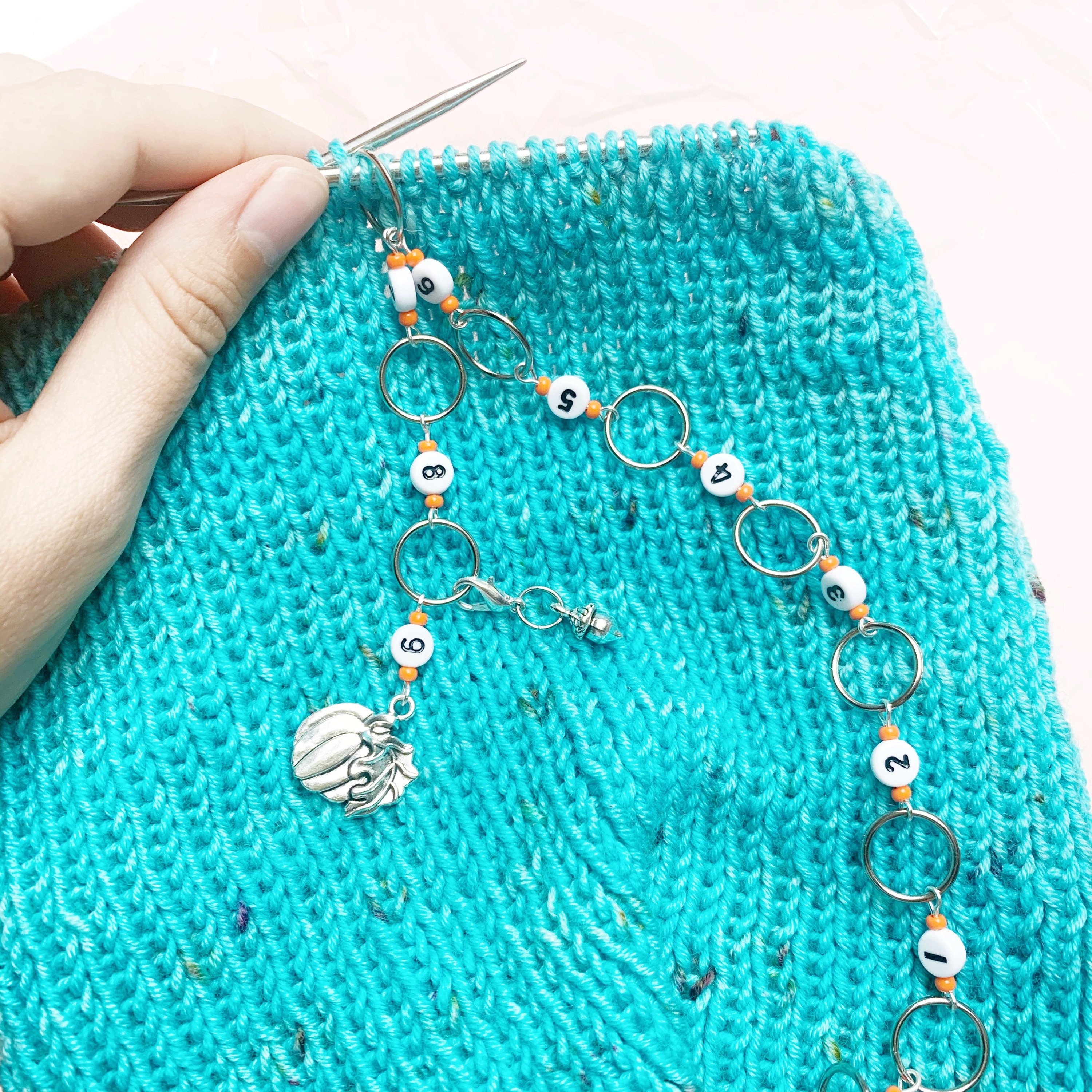 Knitting Row Counter Chain Row Counter for Knitting With a Etsy