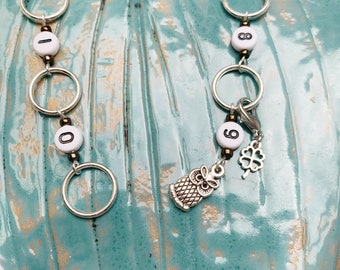 Chain row counter , stitch marker