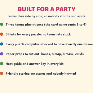 Printable Escape Room Bundle for Kids 6-12, Birthday Party Games, Space, Dinosaur, Jungle, Sky image 7