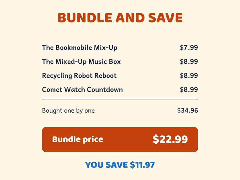 Printable Escape Room Bundle Grades 2-6, Reading, Music, Coding, Science Classroom Games image 9