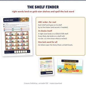 Reading Escape Room for Grades 2-3, The Bookmobile Mix-Up, Printable ELA Game imagen 7