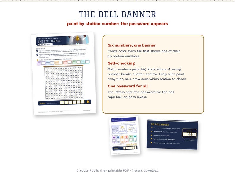 End of Year Math Escape Room Grades 4-5, The Final Bell Countdown, Printable image 7