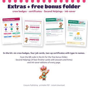 Math Escape Room for Grades 3-4, Ice Cream Truck Meltdown, Printable Classroom Game image 9