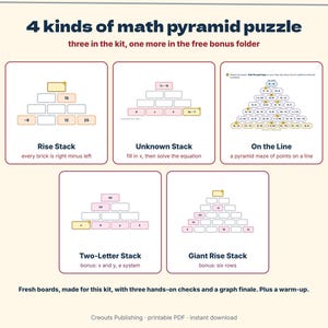 Math Escape Room for Grades 7-8, The Zip-Line Inspection, Printable Algebra Game image 5