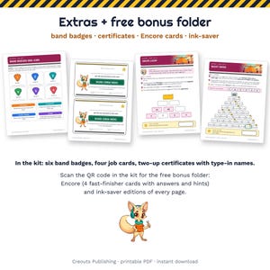 Math Escape Room for Grades 6-7, Tour Bus Breakdown, Printable Classroom Game image 9