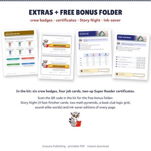Reading Escape Room for Grades 2-3, The Bookmobile Mix-Up, Printable ELA Game imagen 9