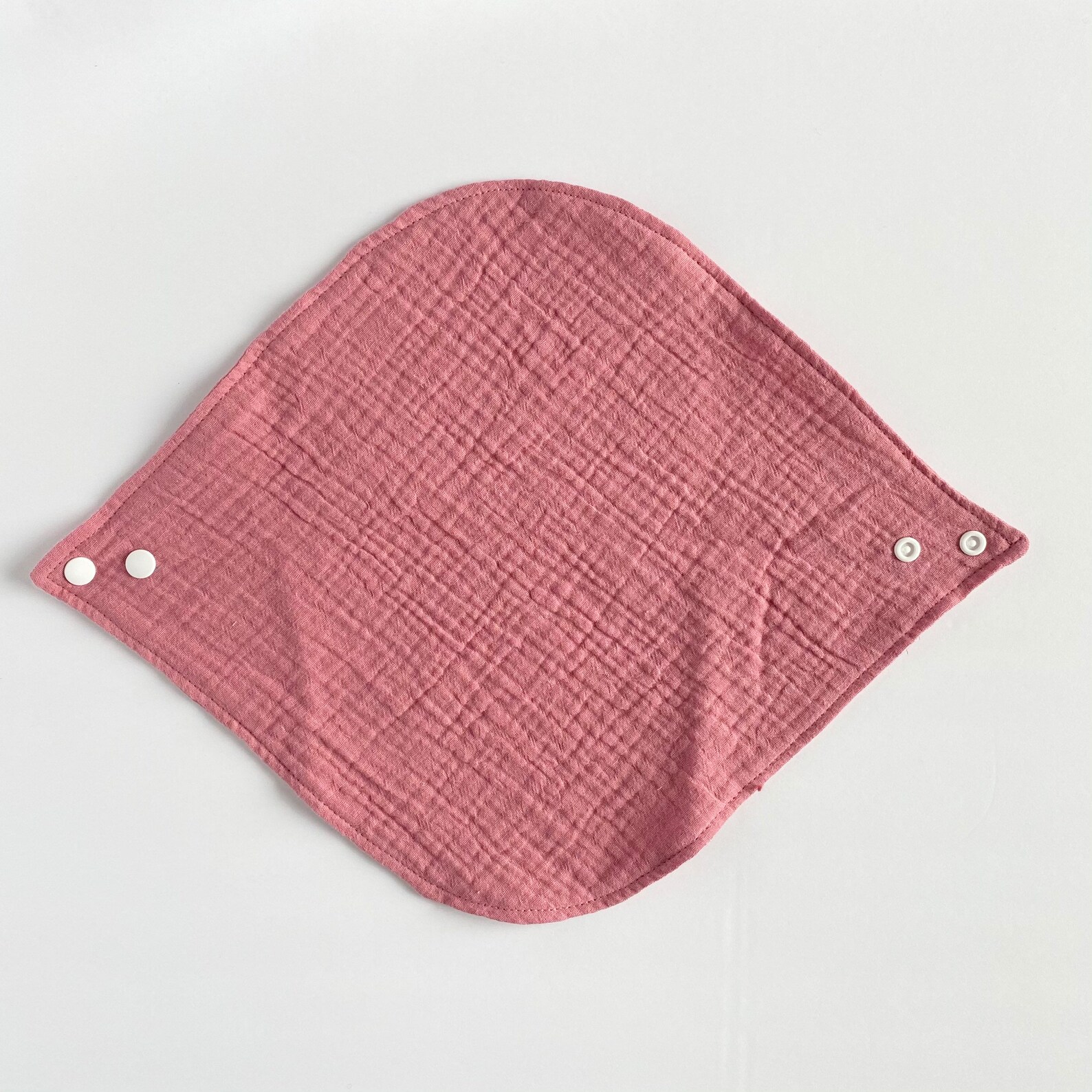 Double Gauze Rounded Bandana Bib Etsy