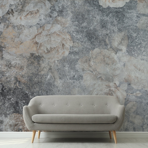 Wall Mural Peel and Stick Abstract Etsy