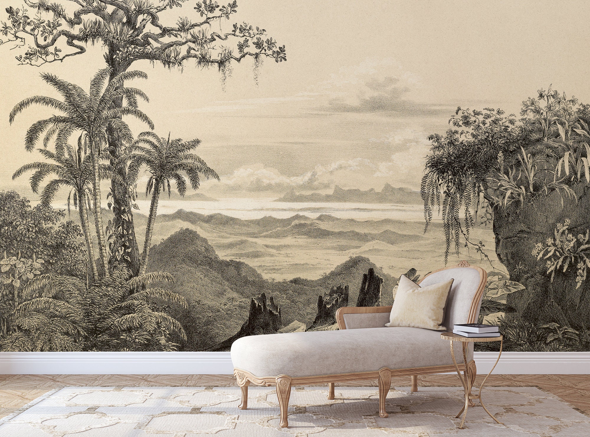 Vintage Tropical Wallpaper Images  Free Download on Freepik