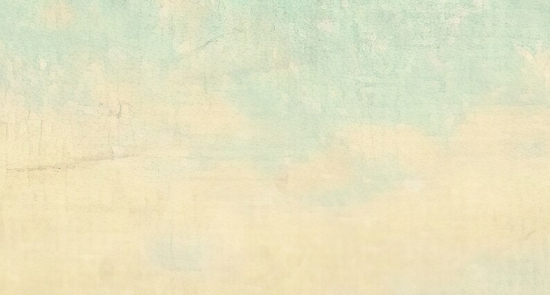May include: A textured surface featuring a gradient transition from a pale, creamy beige at the bottom to a soft, muted light blue at the top. The overall appearance is reminiscent of a weathered, painted wall with subtle cracks and imperfections.