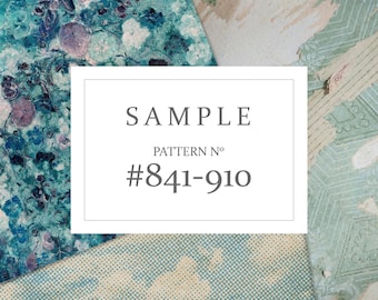Sample of pattern 841-910, self adhesive or traditional wallpaper swatches, vintage wallpaper sample, peel and stick or vinyl non-stick