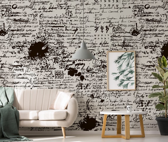 Wallpaper Peel and Stick The Word Love is Hand Drawn and Written in Various  Styles for a Large Wall Mural Removable Sticker Vinyl Film Covering Self