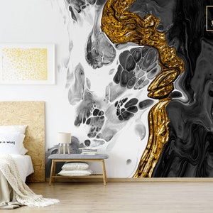 Abstract wallpaper, self adhesive, peel and stick wallpaper, wall decor, removable peel and stick wallpaper #457