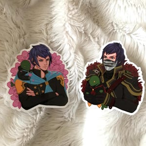 Kurasame 3&quot; Hanakotoba Stickers