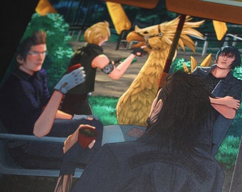 A5 PRINT - Wiz's Chocobros