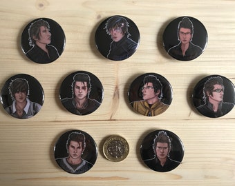 9x 38MM (1.5") BUTTONS - Ignis Scientia Set