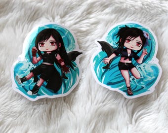 Chibi-stickers - Tifa