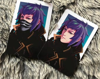 Dubbelzijdige Kurasame-fotokaart