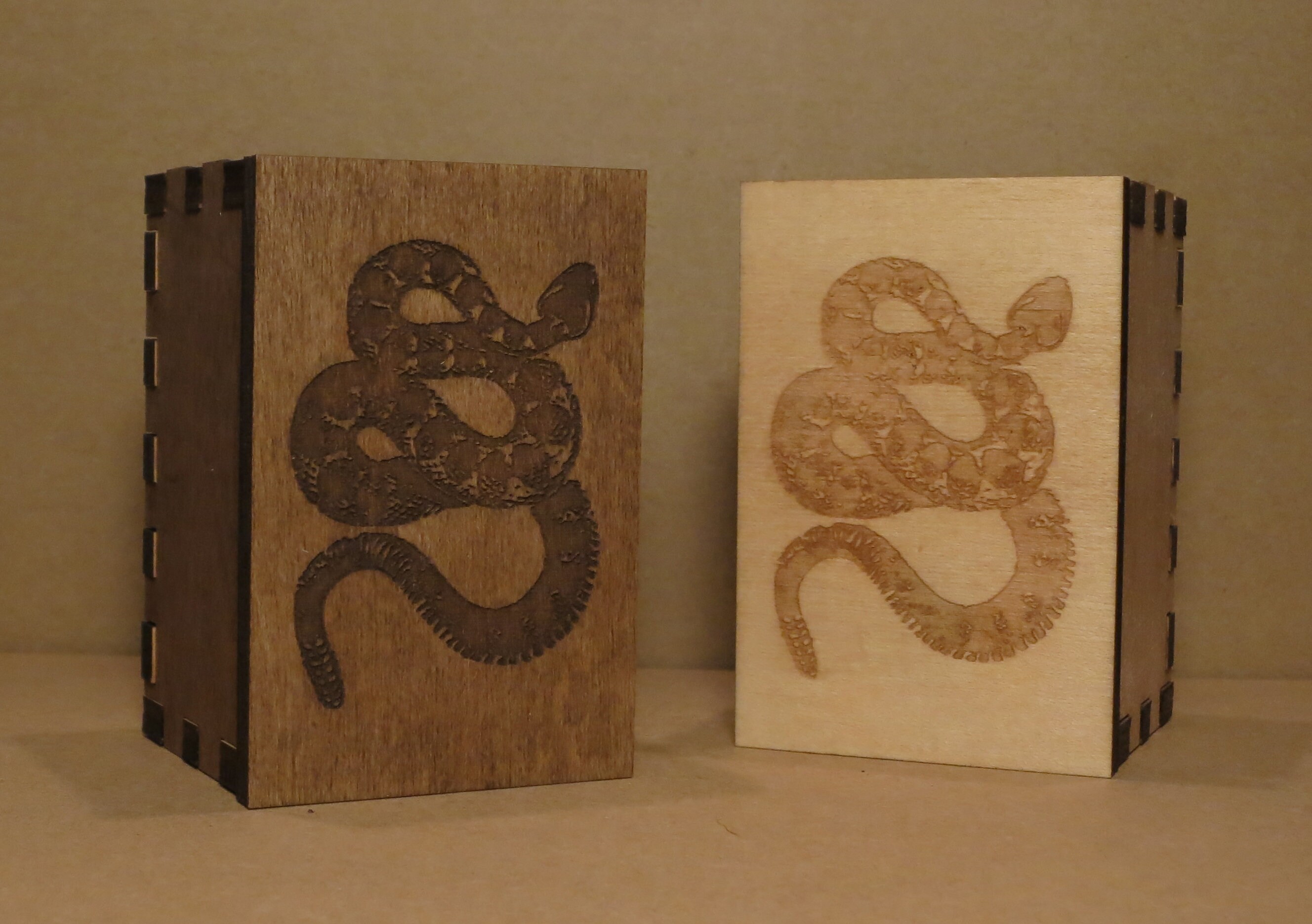 Snake Pattern Box Snake Box Engraved, Spirit Animal, Totem Animal, Power Animal, Snake ...