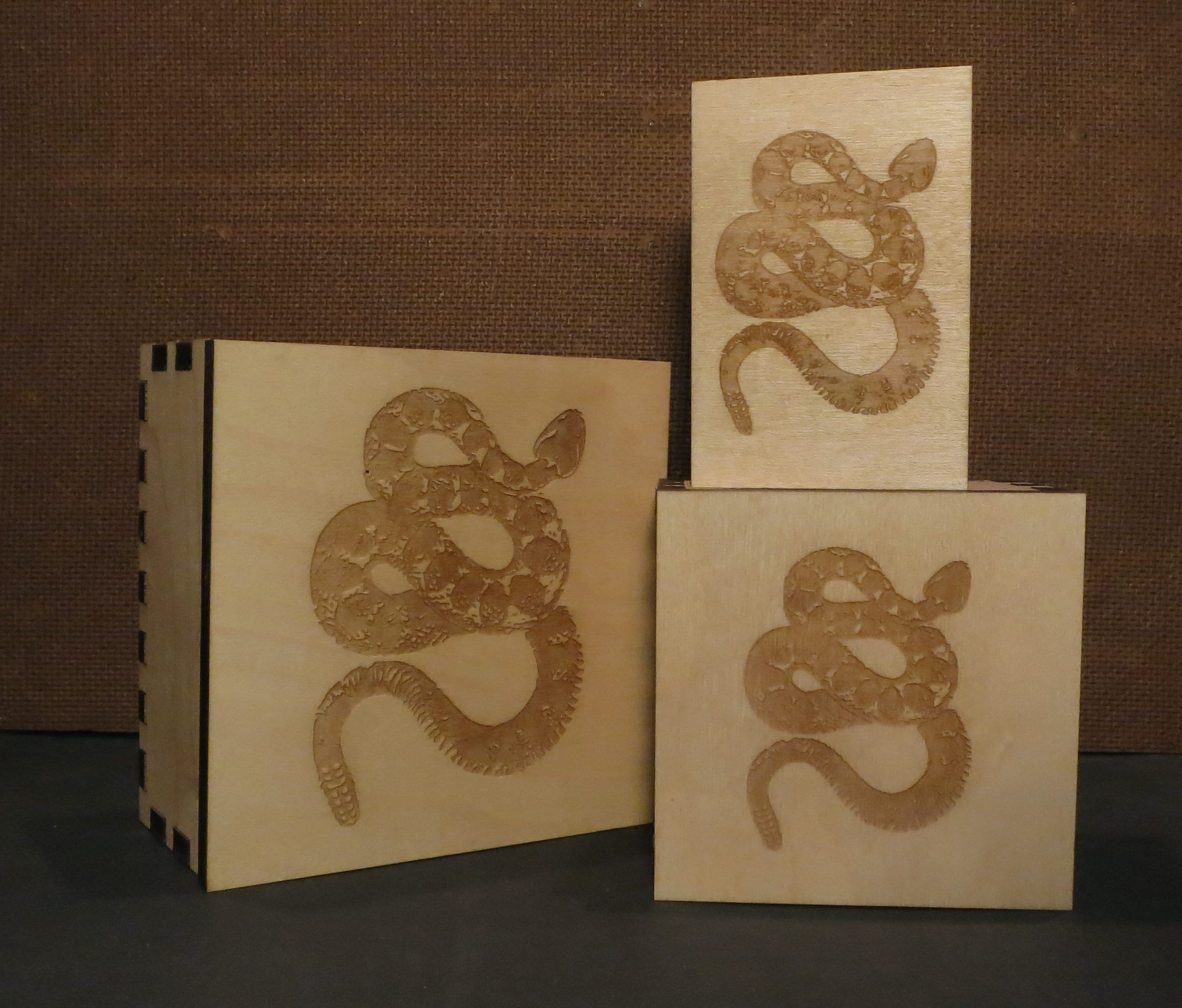 Snake Pattern Box Snake Box Engraved, Spirit Animal, Totem Animal, Power Animal, Snake ...