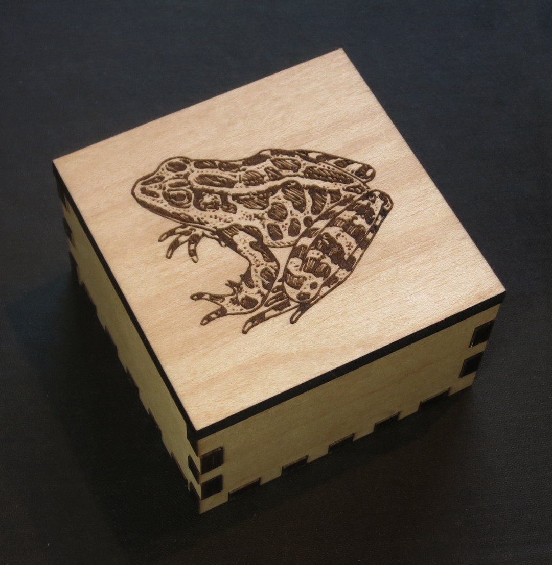 Frog Box Set Frog Box Engraved, Spirit Animal, Totem Animal, Power Animal, Frog ...