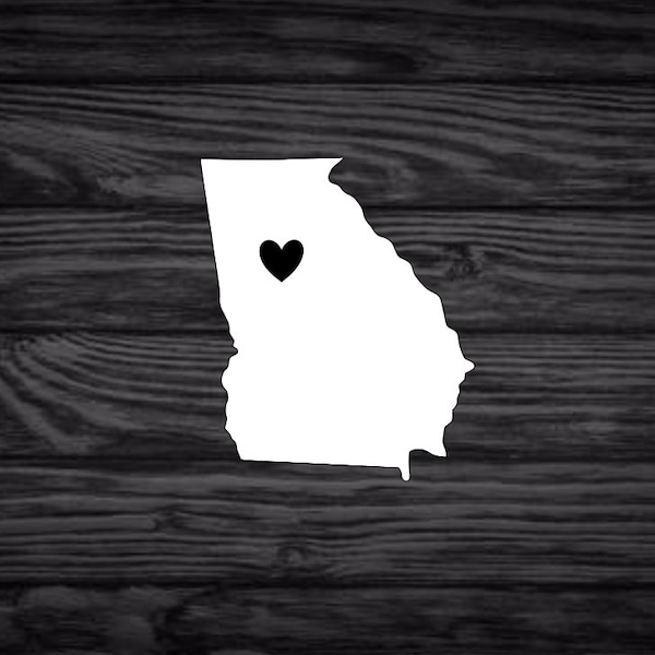 State Decal Etsy