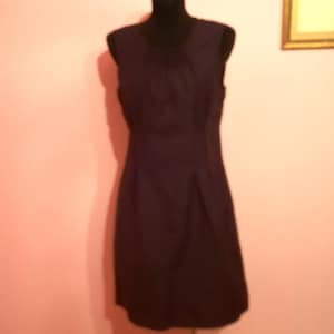 A vintage , black linen dress by House of Noa Noa / 38/ 40 / S (EU) / 8/ 10 (UK)