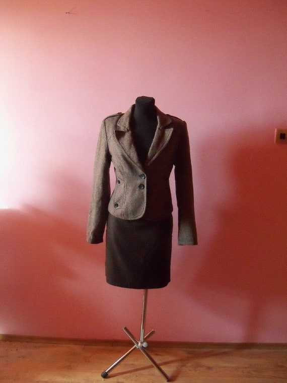 honing schotel in beroep gaan A Vintage Brown Wam Vero Moda Jacket/ Size S /M 38 EU - Etsy