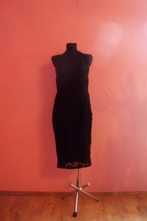 Amrei VINTAGE LIKE LACE DRESS ブラック 73254133b_8_d_500.jpg