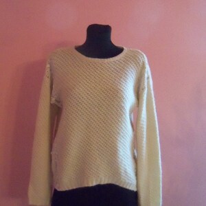 A white ,Atmosphere sweater Sizes S/M/38/40(EU)/10/12 (UK)
