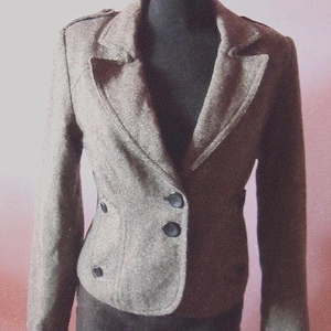 A vintage, brown , wam  Vero Moda jacket/ size S /M , 38 ( EU ) / 10 (UK)
