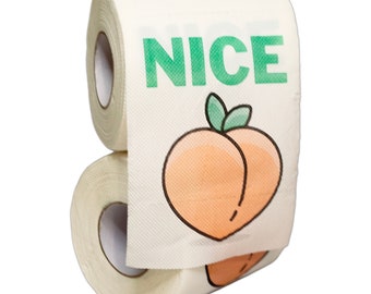 Funny Nice Butt Toilet Paper Gag Gift | Hilarious Joke Gift For Her or Him | I Like Your Butt Printed TP Valentines Anniversary Novelty Gift