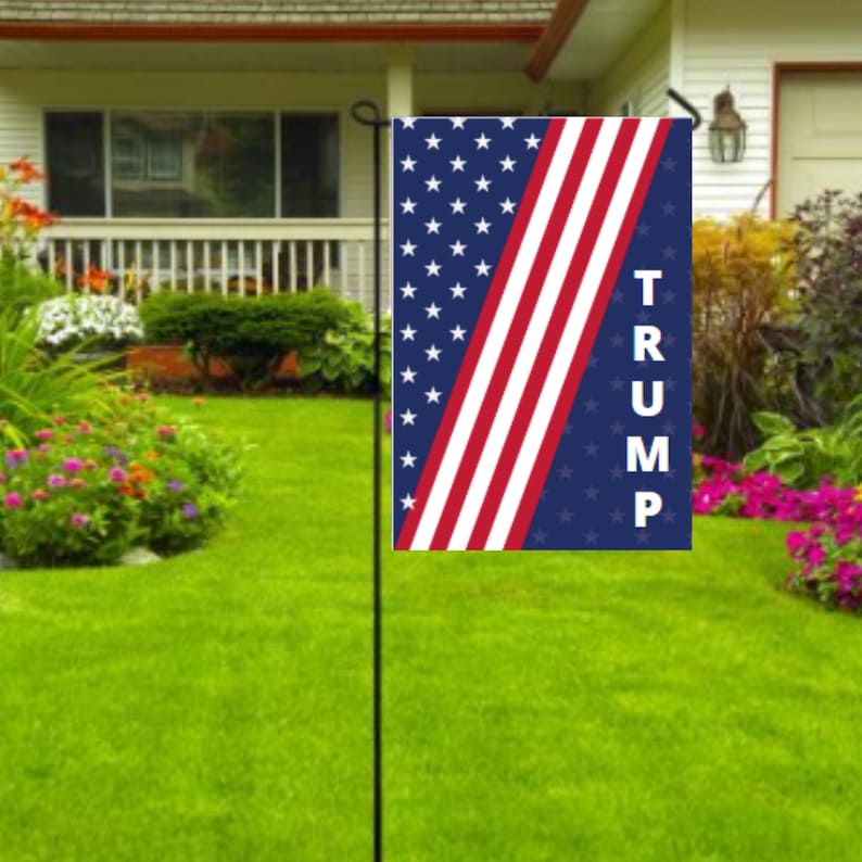 President Donald Trump 2024 Garden Flag Trump 2024 Flag Keep Etsy