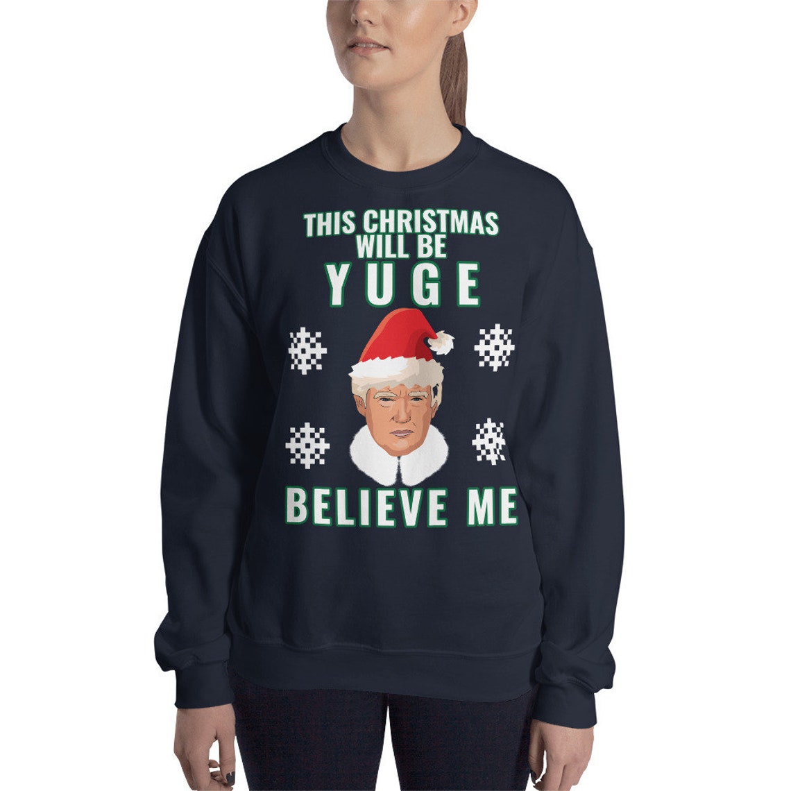 Donald Trump Funny Christmas Sweater for Men and Women MAGA Etsy